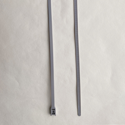 银灰色阻燃尼龙扎带