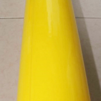 黄色阻燃光面包管